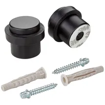 SOTech Türstopper Schwarz 36 mm x 32 mm
