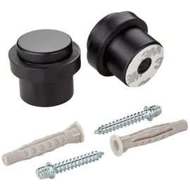 SOTech Türstopper Schwarz 36 mm x 32 mm