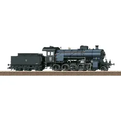 TRIX T25254 H0 Dampflokomotive mit Schlepptender Serie C 5/6"Elefant"