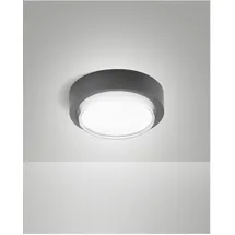 Fabas Luce Owen 1 LED Aluminium schwarz