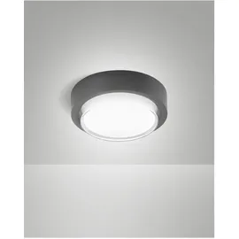 Fabas Luce Owen 1 LED Aluminium schwarz