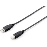 Equip USB-A auf USB-B 1,0 m Schwarz