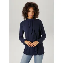 Aniston CASUAL Langarmbluse blau 44