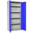 Proregal Stahlschrank AMEGO HxBxT 180x60x40cm | 4x Fachboden Blau-Grau