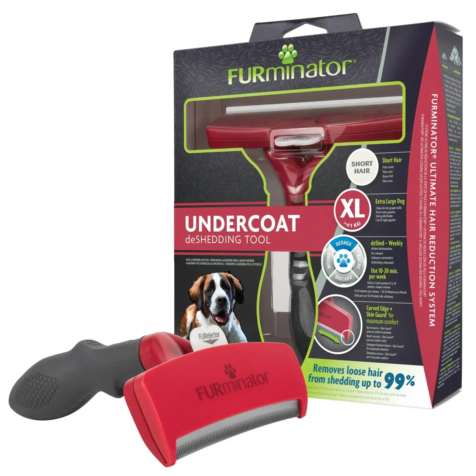 FURMINATOR Undercoat deShedding für kurzhaarige Hunde Giant