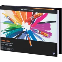 Molotow ONE4ALL Professional Sketchbook 40 Blatt 205 g/qm Weiß