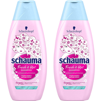 2x Schwarzkopf Schauma Shampoo Fresh it Up! mit Passionsfrucht-Extrakt 350 ml