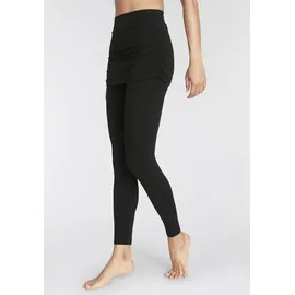 vivance active by lascana Vivance active Leggings mit angenähtem Rock Schwarz 32/34