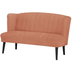 switch Küchensofa  Samt Rina , orange , Maße (cm): B: 180 H: 92 T: 76