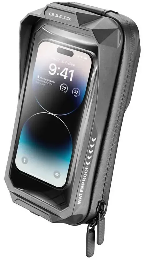 Interphone Cellularline Quiklox 7`` Ip66 Wasserdichte Handyhülle - Black - One Size
