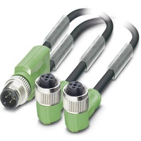 Phoenix Contact 1668991 Sensor-/Aktor-Steckverbinder, konfektioniert M12 Adapter, Y-Form 30.00
