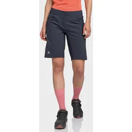 Schöffel Damen Danube Radhose kurz (Größe XL, blau)
