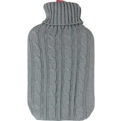 Wärmflasche Gummi 2L M. Rollkragen-Pullover-Bezug 1 ST