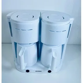 Severin Duo-Filterkaffeemaschine KA 9314 weiß