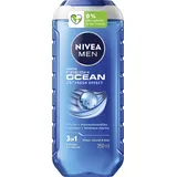 NIVEA Men 3in1 Duschgel Fresh Ocean 24H fresh Effect 250ML