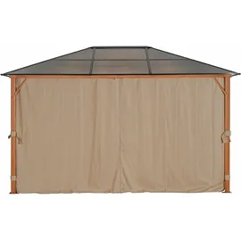Konifera Aruba 2.0 3,59 x 2,60 m inkl. 4 Seitenteile Beige