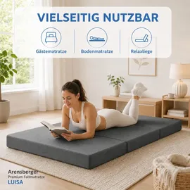 Arensberger Luisa Faltmatratze 120 x 200 cm H3 Polyester