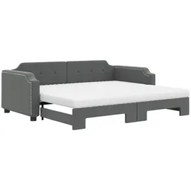 vidaXL Tagesbett 80 x 200 cm Dunkelgrau