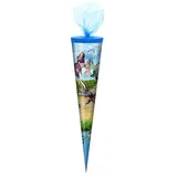 Livepac Office Schultüte / Zuckertüte / 70cm / rund / "Dinotopia"