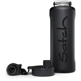 Satch Trinkflasche Schwarz 1 l