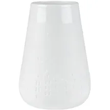 räder Vase Winterstadt D14cm H20cm weiß