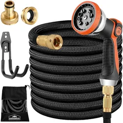 GARDEBRUK® Gartenschlauch flexibel 30m schwarz