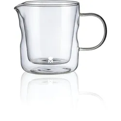 Masterpro - Mixology doppelwandiges Borosilikat-Milchkännchen, 450 ml