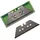 Dönges Cuttermesser 10 Stück Trapezklingen 60 x 19 x 0,65 mm