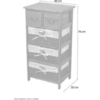 Moebel-direkt-online moebel direkt online Schubkastenregal Klara