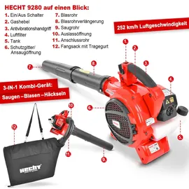 Hecht Laubbläser Benzin 9280