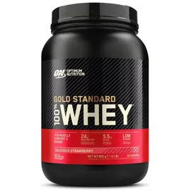 Optimum Nutrition Gold Standard 100% Whey Delicious Strawberry Pulver 908 g