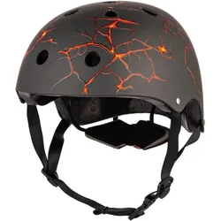 Mini Hornit Lids Kinder Fahrradhelm Lava S SCHWARZ|ROT 48-53 CM