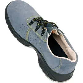 Urgent Arbeitsschuhe Sicherheitsschuhe Halbschuh Schutzschuhe Stahlkappe S1 NEU (205S1) Gr. 45 - Grau - 45