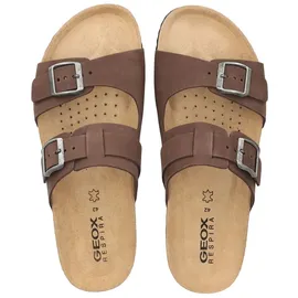GEOX Sandal Ghita Sandalen Dark Coffee 44