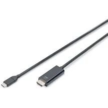 Digitus HDMI/USB Adapterkabel 2 m Schwarz