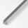 Alfer Aluminium U-profil 8,2x10,1mm Länge 2m Silber - 05065 - Alfer