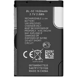 2Pcs 1020mAh 3.7V BL-5C Akku kompatibel mit Nokia N70, 1209, 1100, 3100, 3120, 3650, 1101, 1200, 3109, 3110, 3650, E50 und DIGITRADIO 1/2,TECHNIRADIO 6/RDR,Telefon und Haushaltsradio.