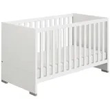 Paidi Babybett Carlo 70 x 140 cm Dekor Weiß