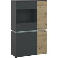 INOSIGN Vitrine »Luci«, Höhe 146 cm braun