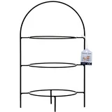 Ritzenhoff & Breker 3-stöckige Etagere Tjäna 37 cm Metall Schwarz