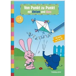 TESSLOFF 378864157 Von Punkt zu Punkt mit Elefant und Hase