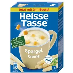 Heisse Tasse Instant-Suppe »Spargel Creme« - 4 x 15 g beige