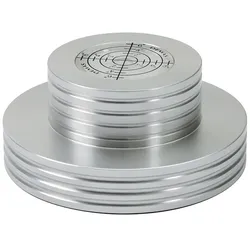 Dynavox Plattenspieler-Stabilizer / Platten-Auflagegewicht PST300 silber
