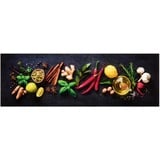 Euroart Glasbild 33 x 98 cm Herbs and Spices Glas Bunt