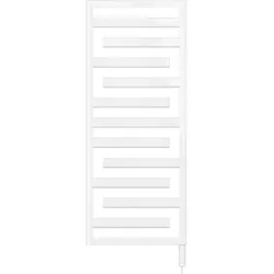 Zehnder Design-Elektroheizkörper „Tetris“ 60 × 158,8 cm in Inox Look (glänzend)