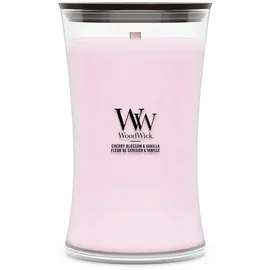 Woodwick Cherry Blossom & Vanilla 610 g beige/pink