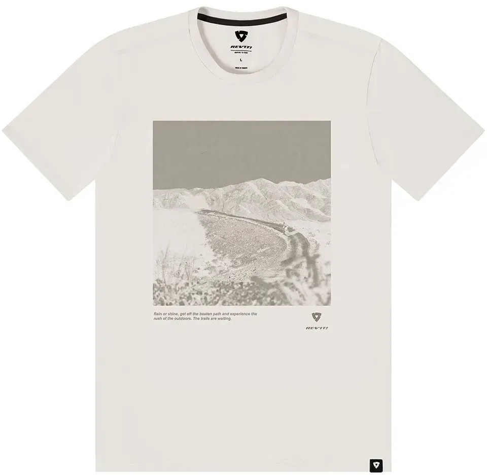 Revit Jake Kurzarm-t-shirt - Light Grey - L