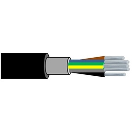 Kabel/Leitungen NEUT Starkstromkabel Eca NAYY-J RM schwarz