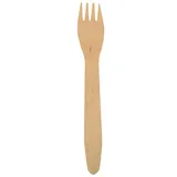 Papstar Einweg-Gabeln pure, Holz, 500 St.