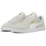 Puma Club II Sneaker, Glacial Gray White Gold, 42